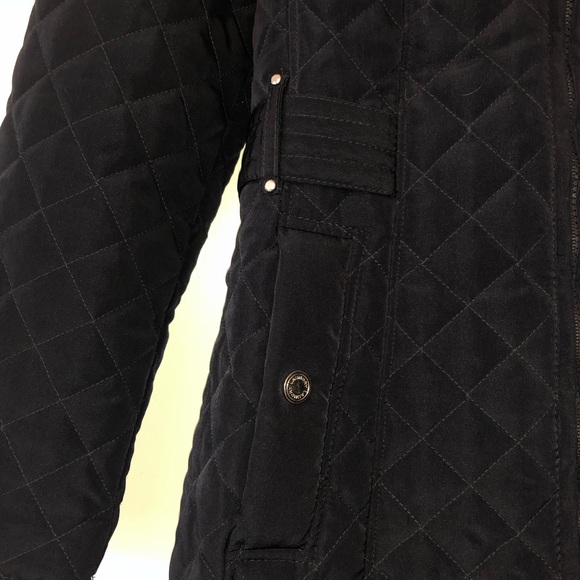 Laundry by Shelli Segal Navy Winter Coat - Picture 3 of 4